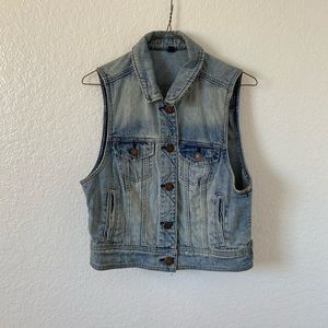 American Eagle denim vest